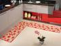Imagem de Kit tapete cozinha 3 peças sisal não risca o piso caminho corredor sem pelo confortável várias cores