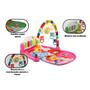 Imagem de Kit Tapete de Bebes Educativo Confortável Rosa e Brinquedo