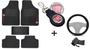 Imagem de Kit Tapete de Borracha + Capa de Volante + Chaveiro para Fiat 124 Spider 2021 a 2023