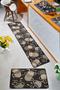 Imagem de Kit Tapetes de Cozinha Sisal Multi Kit Sissle 3 Peças