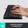 Imagem de Kit tecl+mouse usb mk120 preto logitech