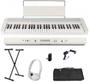 Imagem de Kit Teclado Casio Casiotone CT-S1 61 teclas Bluetooth Branco