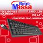 Imagem de Kit Teclado Com Fio e Mouse Sem Fio 3200 Dpi