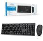 Imagem de Kit Teclado Com Mouse Sem Fio 2.4g - BK-S370 Exbom