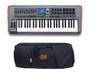Imagem de Kit Teclado Controlador Novation Impulse 61 Com Capa