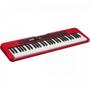 Imagem de Kit Teclado Digital CASIO CT-S200 Vermelho TX02