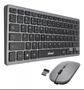 Imagem de Kit Teclado e Mouse Bluethooth  Recarregável +2.4ghz