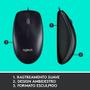 Imagem de Kit teclado e mouse com fio mk120 logitech