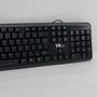 Imagem de Kit Teclado E Mouse Com Fio Usb Cor Preto