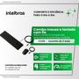 Imagem de Kit Teclado e Mouse Com Fio USB Intelbras CCI 20 Preto - 3 Unidades