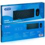 Imagem de Kit Teclado e Mouse com Fio Usb para Computador KNUP - KP-TE122