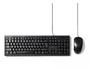 Imagem de Kit Teclado e Mouse Ergonômico Com Fio Excelente Para Escritório KM501