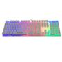 Imagem de Kit Teclado e Mouse Gamer Anti-Ghosting Usb RGB Led Branco