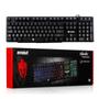Imagem de Kit Teclado e Mouse Gamer Com Led Varias Cores Sensação Mecânica