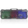 Imagem de Kit Teclado e Mouse Gamer Headset com Microfone Semi Mecânico Multimídia Anti-Ghost 3200 Dpi Usb