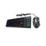 Imagem de Kit teclado e mouse gamer led rgb usb hk8600 xtrad