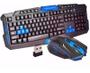 Imagem de Kit Teclado e Mouse Gamer Sem Fio Wireless 1600 DPI B-max BM-T07