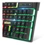 Imagem de Kit Teclado e Mouse Gamer USB Exbom Semimecanico Led RGB