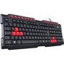 Imagem de Kit Teclado E Mouse Gamer Vinik VX Gaming Grifo 2400 Dpi Led Vermelho