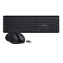 Imagem de Kit Teclado E Mouse Intelbras CSI50 Sem Fio 1200DPI USB 2.0Preto - CSI50