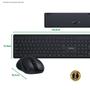 Imagem de Kit Teclado e Mouse Intelbras CSI50 Sem Fio Preto - 10 Unidades