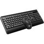 Imagem de Kit Teclado e Mouse Lecoo KW202 Sem Fio Preto