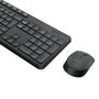 Imagem de Kit Teclado e Mouse Logitech MK235 Preto s/fio 920-007903-C