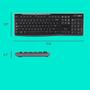 Imagem de Kit Teclado e Mouse Logitech MK270 Sem Fio US QWERTY Layout