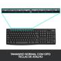 Imagem de Kit Teclado e Mouse Logitech MK270 Sem Fio, USB, ABNT2 - Pre