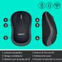 Imagem de Kit Teclado e Mouse Logitech MK270 Sem Fio, USB, ABNT2 - Pre