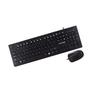 Imagem de Kit Teclado E Mouse Multilaser TC240 Multimídia USB Slim Com Fio Preto