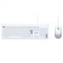 Imagem de Kit Teclado e Mouse PCYES PCOSF2W, USB, Branco