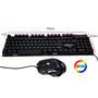 Imagem de Kit Teclado E Mouse Receptor Wireless Conexão Sem Fio 2.4ghz Para Computador Notebook - NA300
