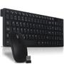 Imagem de Kit Teclado e Mouse Sem Fio 24ghz 3200dpi Óptico