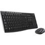 Imagem de Kit Teclado E Mouse Sem Fio Abnt-2 2.4ghz Logitech Mk270