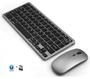 Imagem de Kit Teclado E Mouse Sem Fio Bluetooth 2.4Ghz Bateria Interna