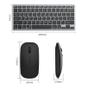 Imagem de Kit Teclado E Mouse Sem Fio Bluetooth 2.4Ghz Bateria Interna