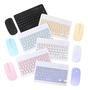Imagem de kit teclado e mouse sem fio bluetooth connect 5.2 compatível pc IOS e android Original com garantia