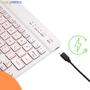 Imagem de Kit Teclado e Mouse Sem Fio Bluetooth + Luva Case p/ Notebook