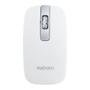 Imagem de Kit teclado e mouse sem fio Branco Exbom BK-S1000