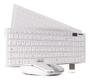Imagem de Kit Teclado e Mouse sem fio Branco
