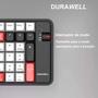 Imagem de Kit Teclado E Mouse sem fio Colorido Bt Wireless 2.4