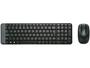 Imagem de Kit Teclado e Mouse Sem Fio Logitech MK220