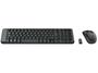 Imagem de Kit Teclado e Mouse Sem Fio Logitech MK220