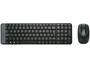 Imagem de Kit Teclado e Mouse Sem Fio Logitech MK220