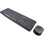 Imagem de Kit Teclado e Mouse Sem Fio Logitech MK235