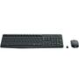 Imagem de Kit Teclado E Mouse Sem Fio Logitech Mk235