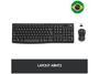 Imagem de Kit Teclado e Mouse Sem Fio Logitech MK270