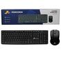 Imagem de KIT TECLADO E MOUSE SEM FIO MONOCRON MN5239 2.4GHz