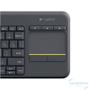 Imagem de Kit Teclado e Mouse sem Fio Touch Pad Integrado K400 Plus